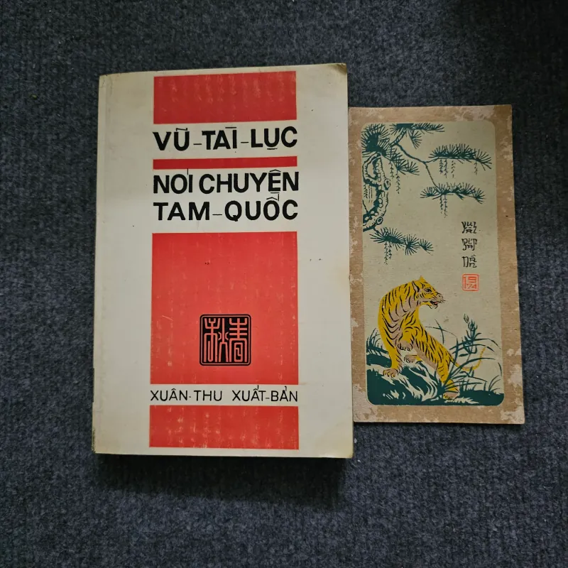 Nói chuyện tam quốc - vũ tài lục - sách in hải ngoại 747369