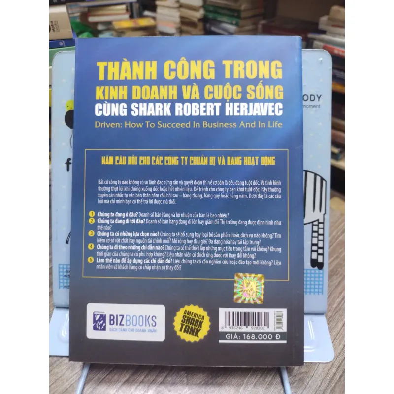 Sách: Thành công trong kinh doanh và cuộc sống cùng Shark Robert Herjavec (A2) 590065