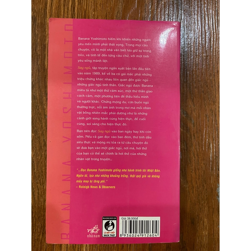 Say Ngủ - Banana Yoshimoto 328000