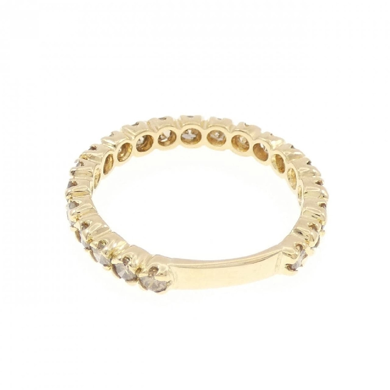 Nhẫn kim cương K18YG Half Eternity 1.0CT - Hàng hiệu Authentic 855114