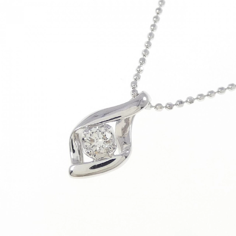 K18WG Dây chuyền kim cương 0.10CT - Hàng hiệu Chính hãng 859255