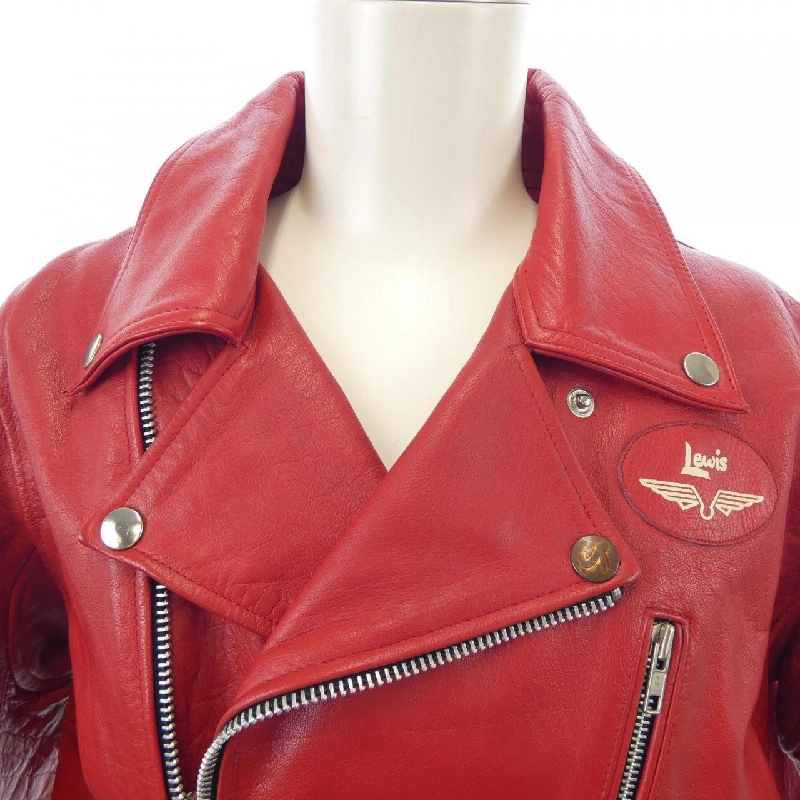 Áo khoác da Lewis Leathers RED EAR - Hàng hiệu Authentic 902174