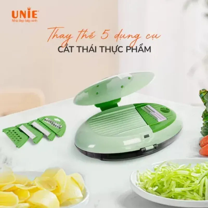 Bộ xay cắt thực phẩm đa năng Unie UMS51 trang bị đến 5 lưỡi dao 573548