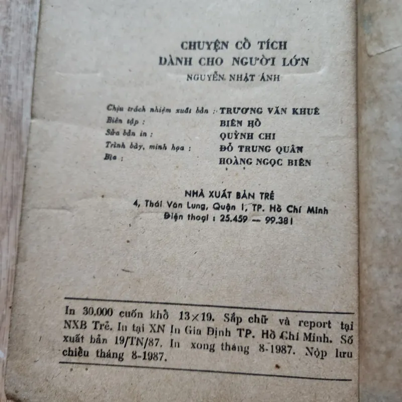 Truyện cổ tích dành cho người lớn | nguyễn nhật ánh  977285
