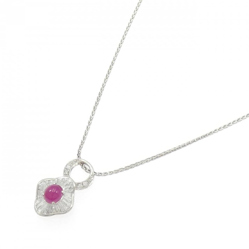 Dây chuyền ruby PT900/PT850 1.26CT - Hàng hiệu Authentic 855973