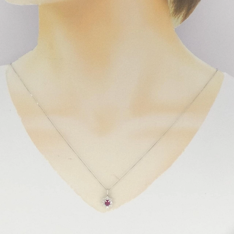 Dây chuyền Ruby 0.48CT - Hàng hiệu Authentic 862082