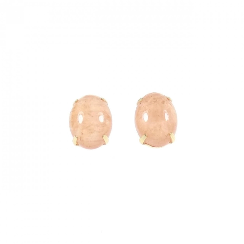 K18YG Đá Rhodochrosite Bông Tai - Hàng hiệu Chính hãng 871258