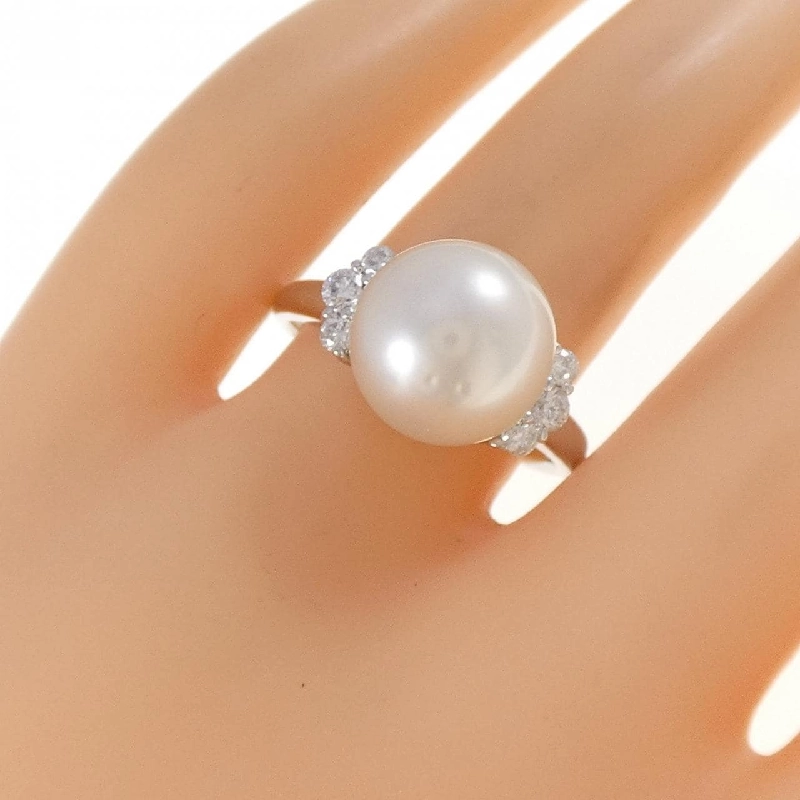 Nhẫn ngọc trai trắng PT900 11mm - Hàng hiệu Authentic 848186