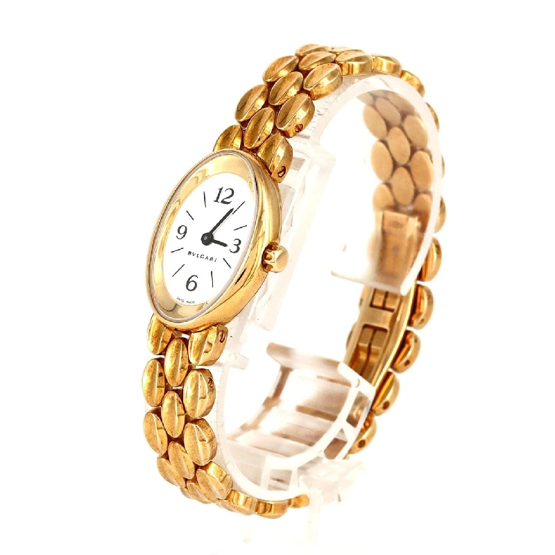 Đồng hồ Bulgari Oval YG OV27G YG Quartz - Hàng hiệu Authentic 874621