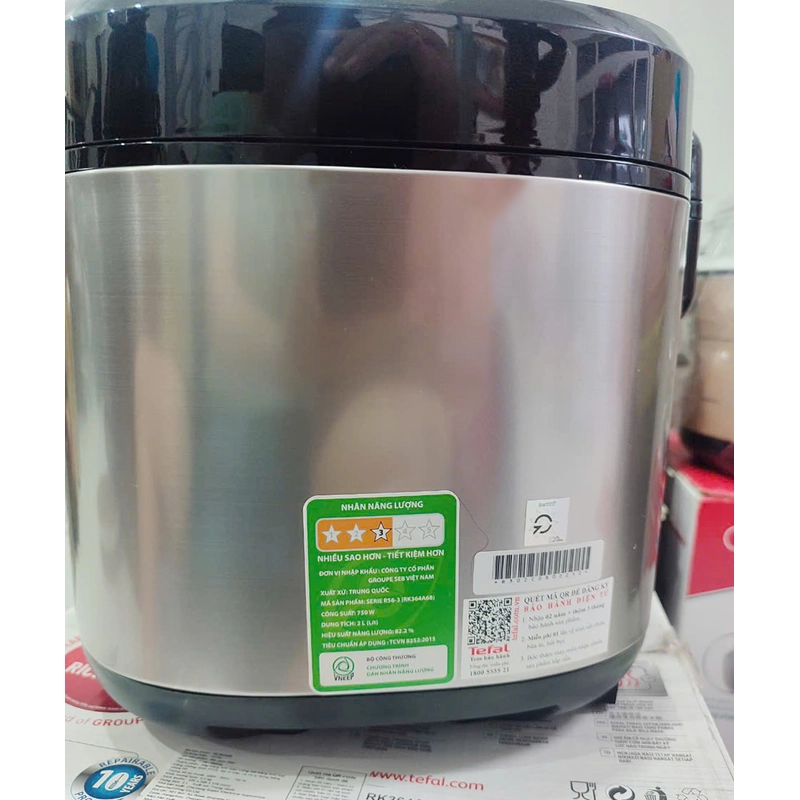 Nồi cơm điện cơ Tefal RK364A68 - 2L, 700W 79923