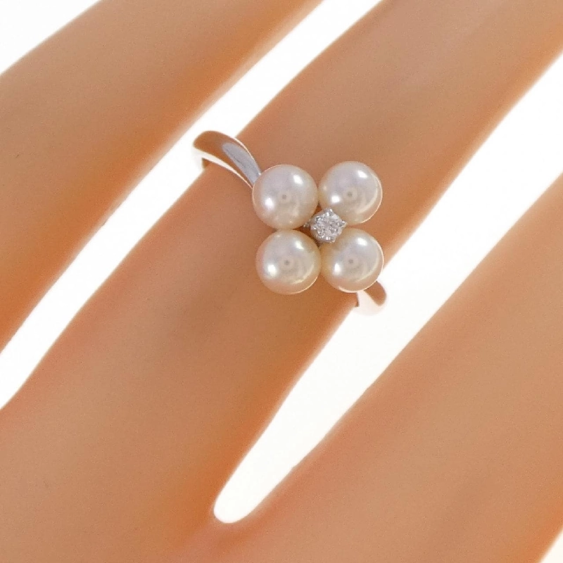 Nhẫn ngọc trai Akoya Mikimoto - Hàng hiệu Authentic 837302