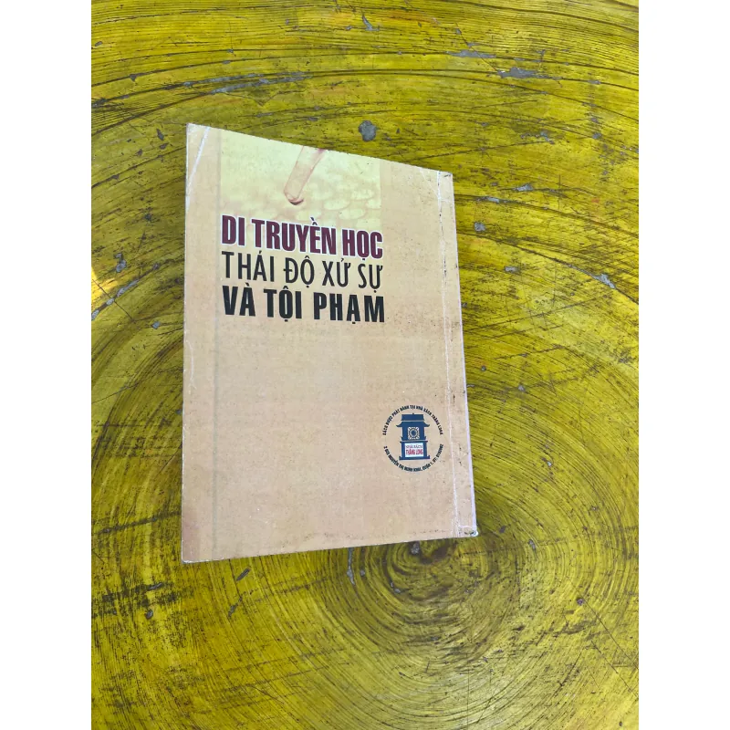 DI TRUYỀN HỌC THÁI ĐỘ XỬ SỰ VÀ TỘI PHẠM- N. DOUBININE- I.KARPIETS-V.KOUDRIAVTSEV 729156