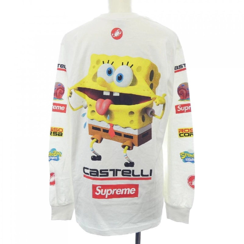 Áo thun SUPREME SPONGEBOB CASTELLI - Hàng hiệu Chính hãng 896909