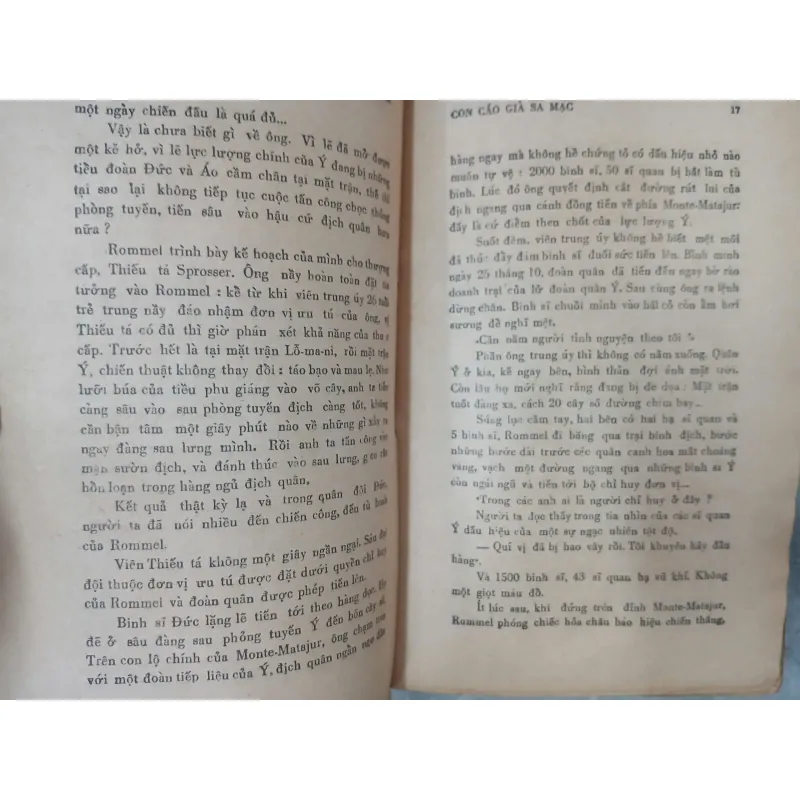 ROMMEL CON CÁO GIÀ SA MẠC 587345