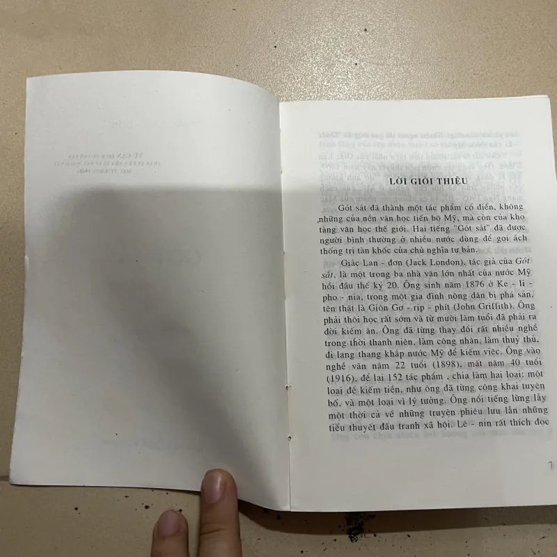 Gót sắt - Jack London (c47) 995644