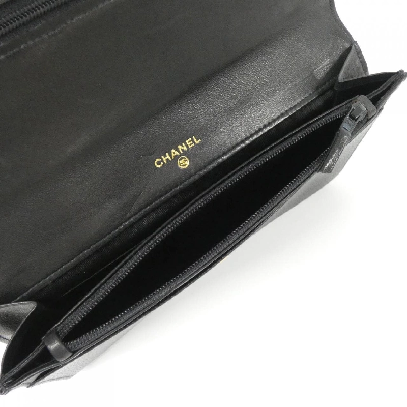 【Vintage】Ví tiền Chanel Timeless CC Line 01434 622433