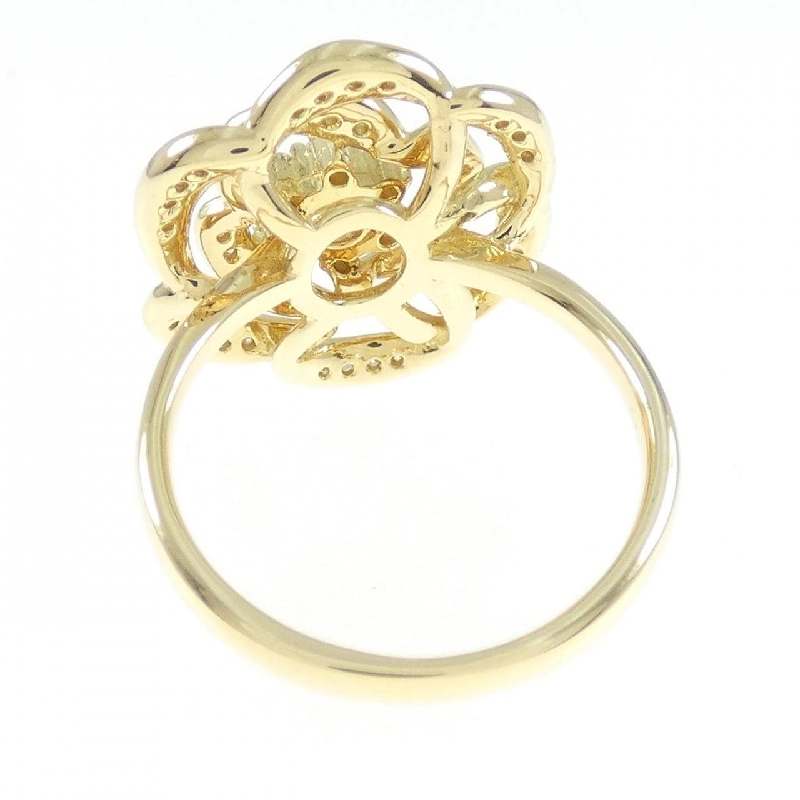 Nhẫn kim cương hoa K18YG 0.42CT - Hàng hiệu Authentic 855963