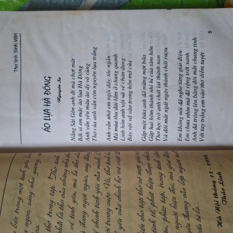 Thơ Tình Sinh Viên 1018665