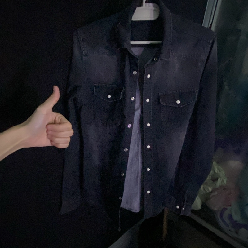 Áo sơ mi jean nam 446407