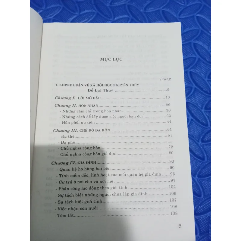 Luận về xã hội học nguyên thủy 995770