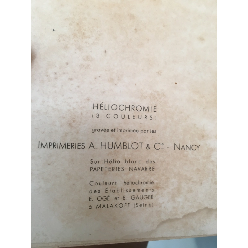 (Bản in gốc 1937) Khung cảnh Triễn Lãm Quốc Tế Paris 1937 - Tranh vẽ của Remy 298935