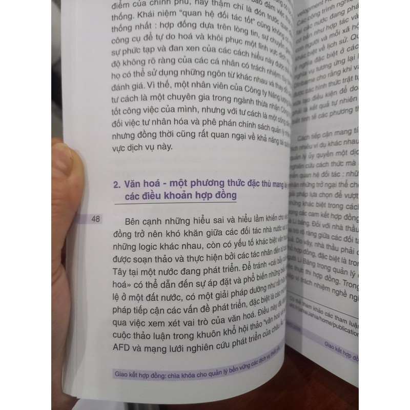 Giao kết hợp đồng - Chìa khóa cho quản lý bền vững các dịch vụ thiết yếu 140421