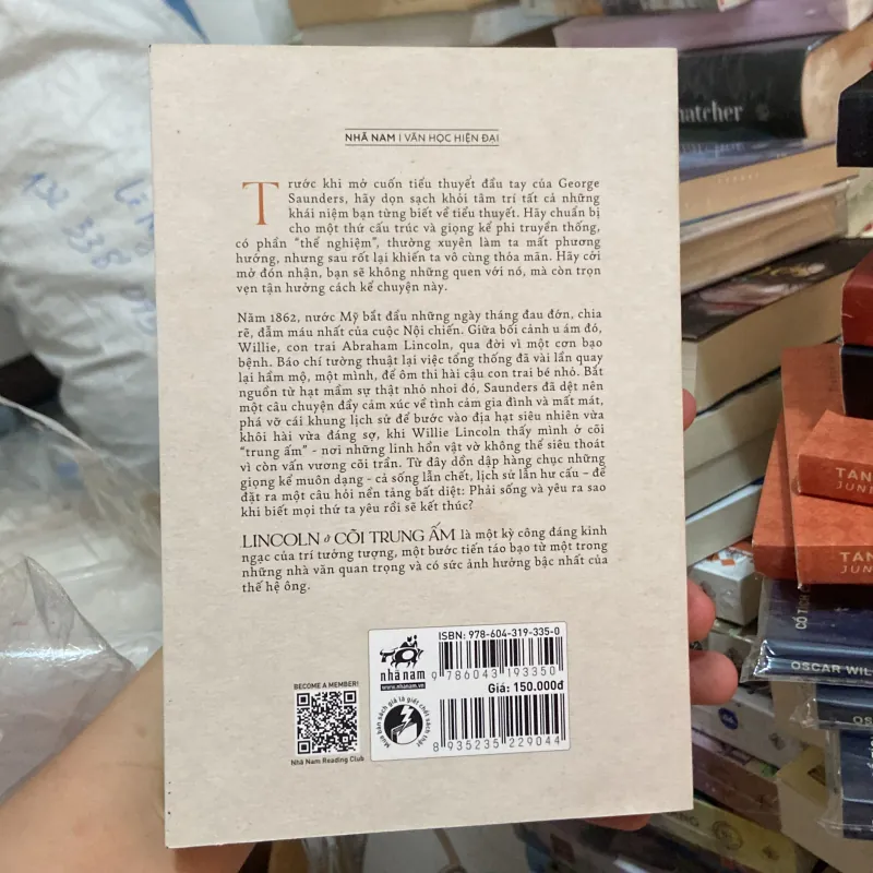 (Văn học hiện đại) - Lincoln ở cõi Trung Ấm - George Saunders 1003046