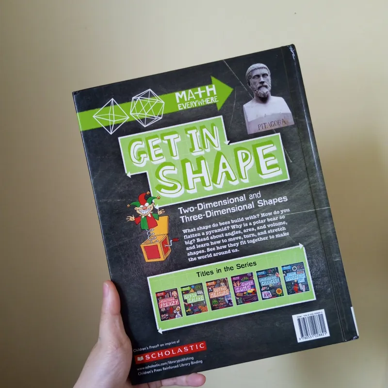 Sách tham khảo Toán hình học cơ bản bằng Tiếng Anh Math Everywhere: Get In Shape 960574