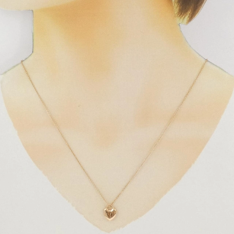 Dây chuyền mini Heart Lock Tiffany - Hàng hiệu Authentic 841158