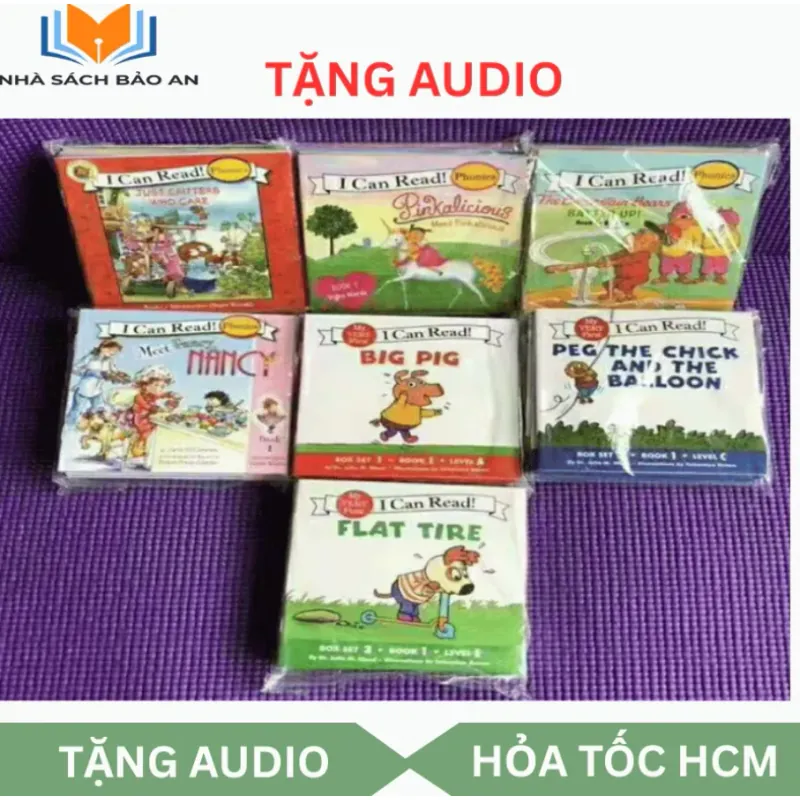 ách - I can read phonics 7 set tổng cộng 84 cuốn + Tặng File Mp3, i can read mini 956923