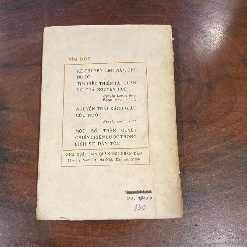 TÌM HIỂU TỔ TIÊN TA ĐÁNH GIẶC (XB 1985) 477953