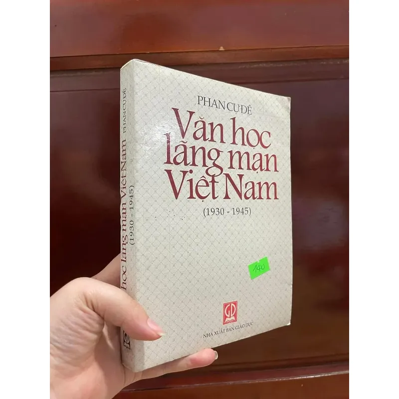 VĂN HỌC LÃNG MẠN VIỆT NAM (1930-1945)- PHAN CỰ ĐỆ  591010