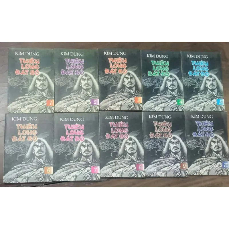 Thiên long bát bộ - kim dung. Bộ 10 tập. 4b3 722467