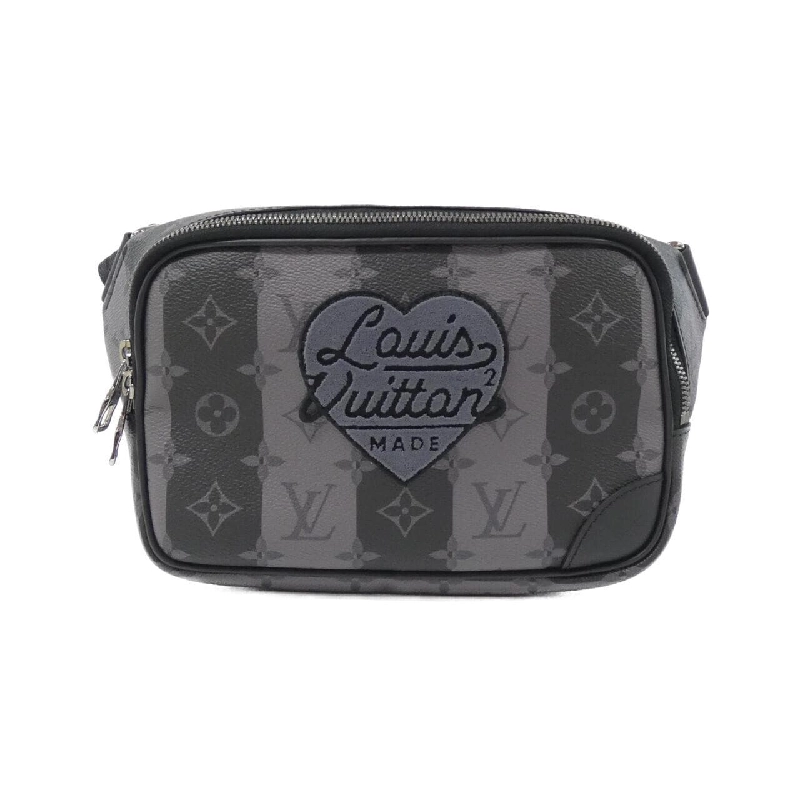 Túi đeo chéo mô-đun Louis Vuitton Monogram Stripe Eclipse (LV Squared) M59338 613804