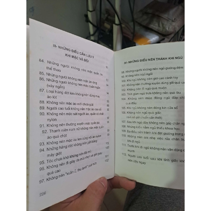 215 điều nên tránh trong cuộc sống hàng ngày - Ngọc Tố KHOA HỌC ĐỜI SỐNG HCM0910 920282