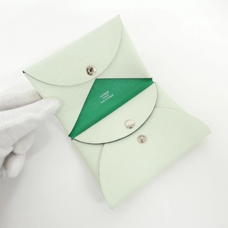 Ví tiền Hermes Calvi Duo Verso 083038CK - Hàng hiệu Authentic 620183