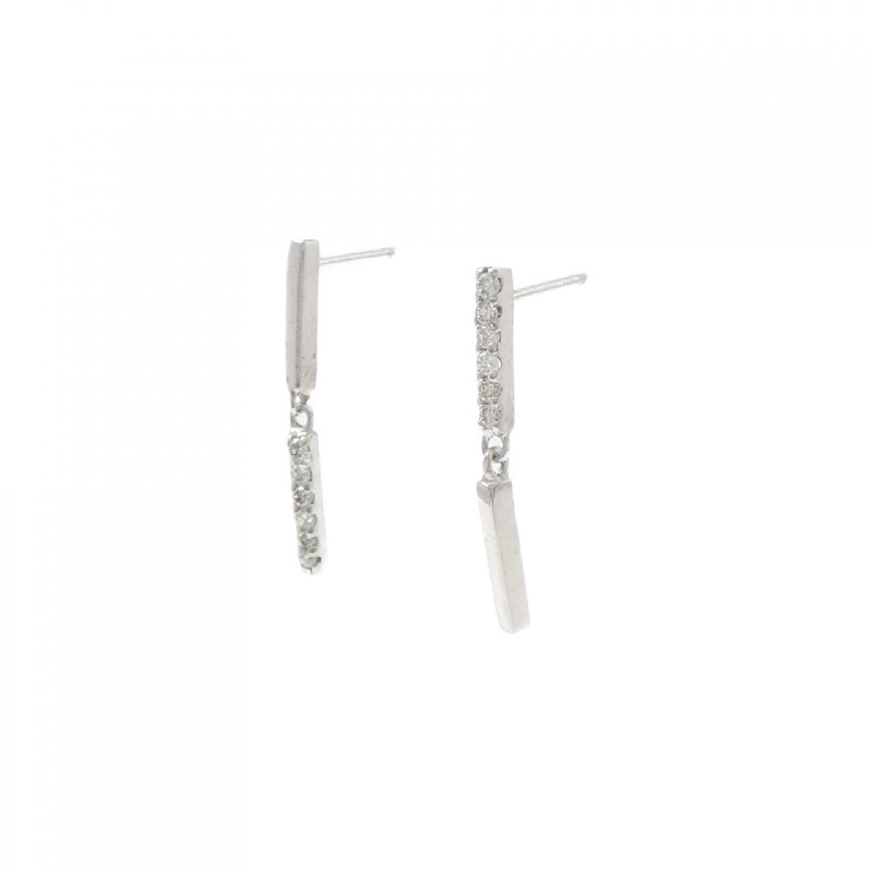 K18WG Bông tai kim cương 0.10CT - Hàng hiệu Chính hãng 875370