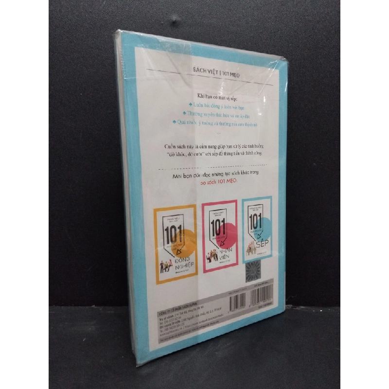 101 mẹo đối phó với SẾP Minh Phương mới 90% ố nhẹ HCM.ASB2408 sách kỹ năng 542766