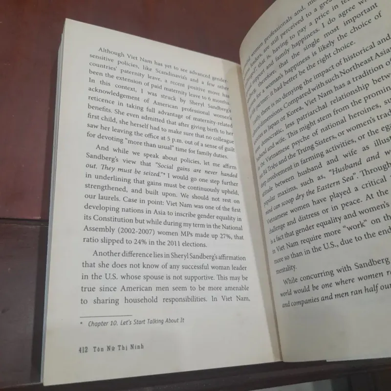 TÔN NỮ THỊ NINH, Tư duy & Chia sẻ 780258