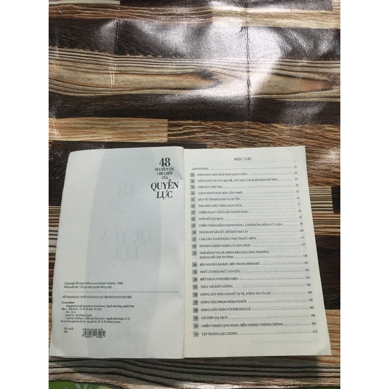 48 Nguyên Tắc Chủ Chốt Quyền Lực. 333718