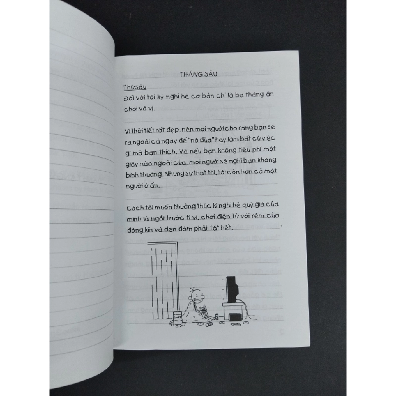 Nhật ký chú bé nhút nhát 4 "Mùa hè tuyệt vời" mới 90% bẩn bìa, ố nhẹ 2011 HCM2811 Jeff Kinney VĂN HỌC 355316