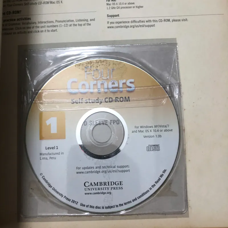 Four Corners (Student's Book 1A, 1B) - Jack C. Richards, David Bohlke - Sách học tiếng Anh 659447