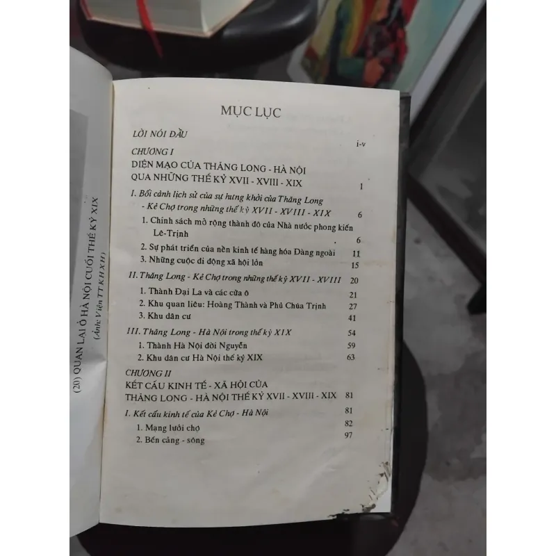 Thăng Long - Hà Nội thế kỷ XVII XVIII XIX  1031409