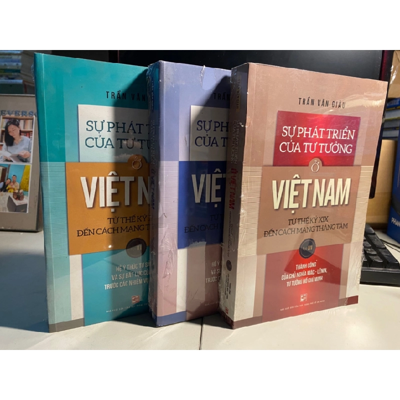 [Phiên Chợ Sách Cũ] Sự Phát Triển Của Tư Tưởng Ở Việt Nam Từ Thế Kỷ XIX Đến Cách Mạng Tháng Tám - Tập I-2-3 - Trần Văn Giàu 0506 467926