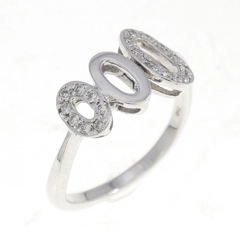 Nhẫn kim cương 750WG 0.10CT - Hàng hiệu Authentic 855998