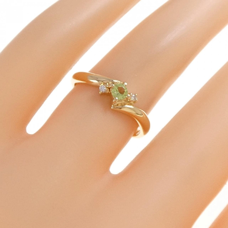 Nhẫn Peridot K18YG 669520