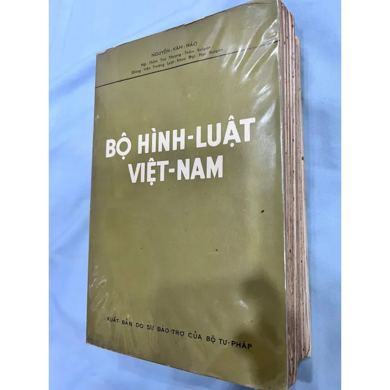 BỘ HÌNH LUẬT VIỆT NAM - NGUYỄN VĂN HẢO 754935
