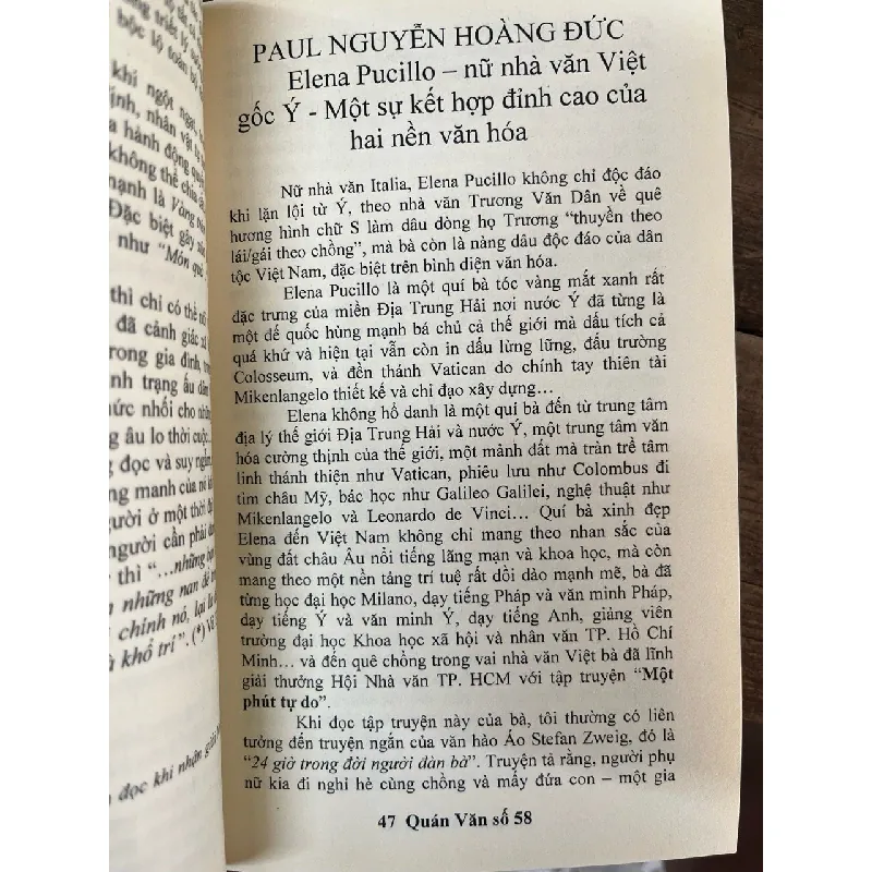 Quán văn 58: Từ sông Po đến sông Côn 703475