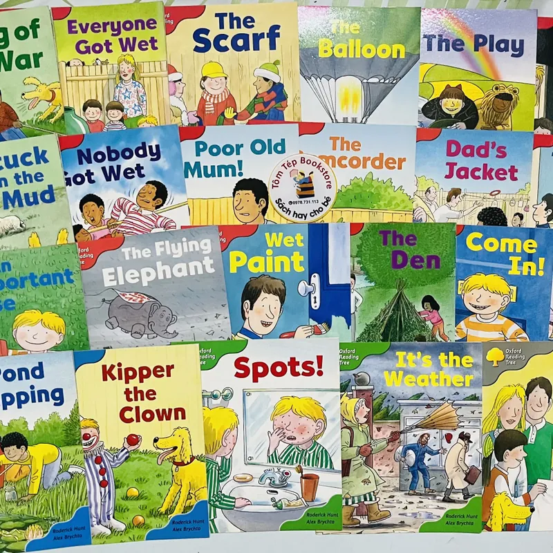 Oxford reading tree ít chữ cho bé tập đọc 690056