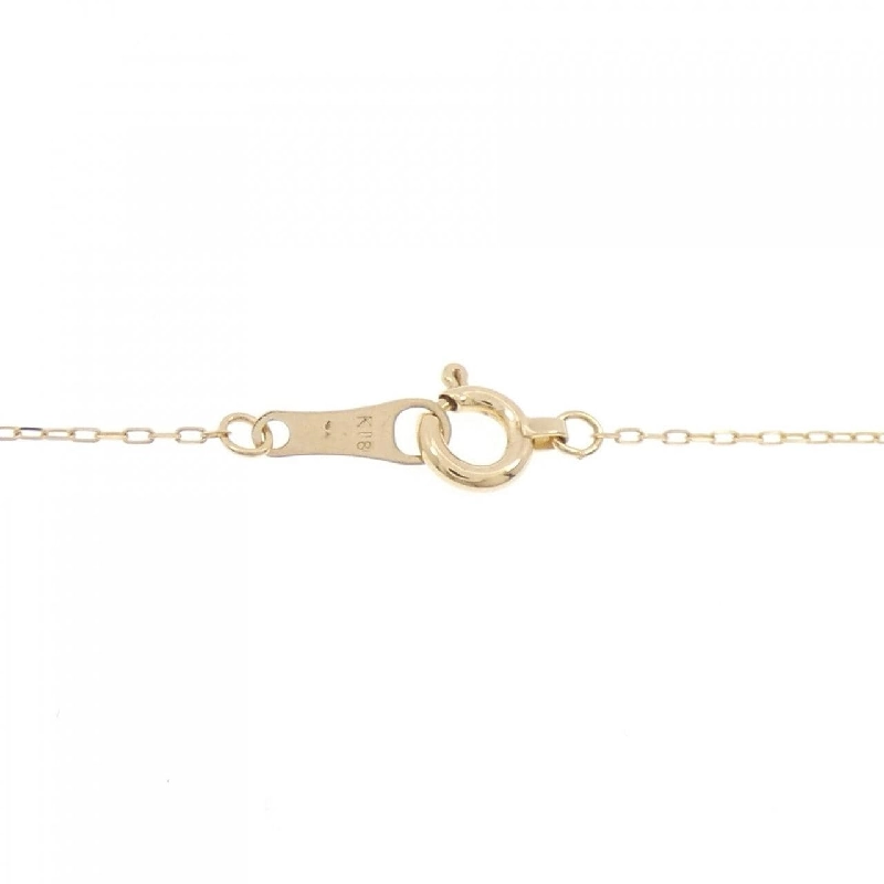 K18YG Dây chuyền kim cương 0.02CT - Hàng hiệu Authentic 858412